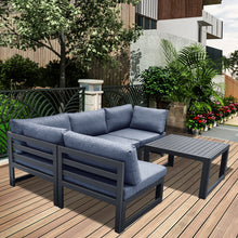 Load image into Gallery viewer, Outdoor sofa 4 pieces+coffee table
