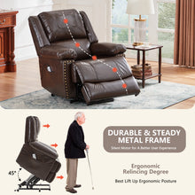 Load image into Gallery viewer, Orisfur. Power Lift Chair with Adjustable Massage Function, Recliner Chair with Heating System for Living Room
