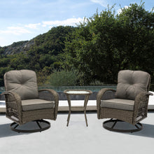 Load image into Gallery viewer, 3pcs Outdoor Furniture  Wicker set
