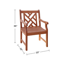 Load image into Gallery viewer, Malibu Outdoor Garden Armchair
