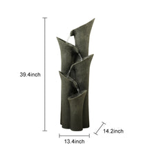 Load image into Gallery viewer, Genest Resin Fountain with LED Light
