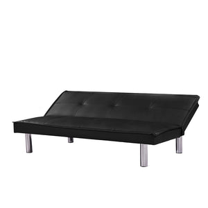 PU Leather Sofa Bed Couch , Convertible Folding Futon Sofa Bed .