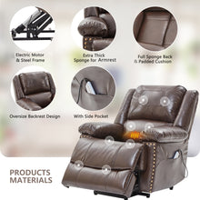 Load image into Gallery viewer, Orisfur. Power Lift Chair with Adjustable Massage Function, Recliner Chair with Heating System for Living Room
