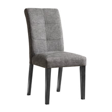 Load image into Gallery viewer, SIDE CHAIR SET OF 2,DARK GRAY\n\nSIDE CHAIR SET OF 2,DARK GRAY
